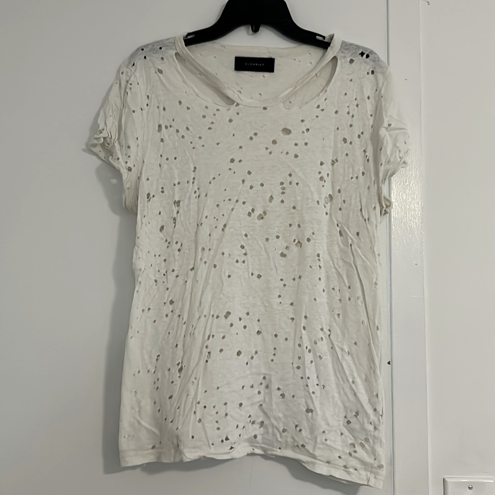 C/Christ Destroyed Tee sz L